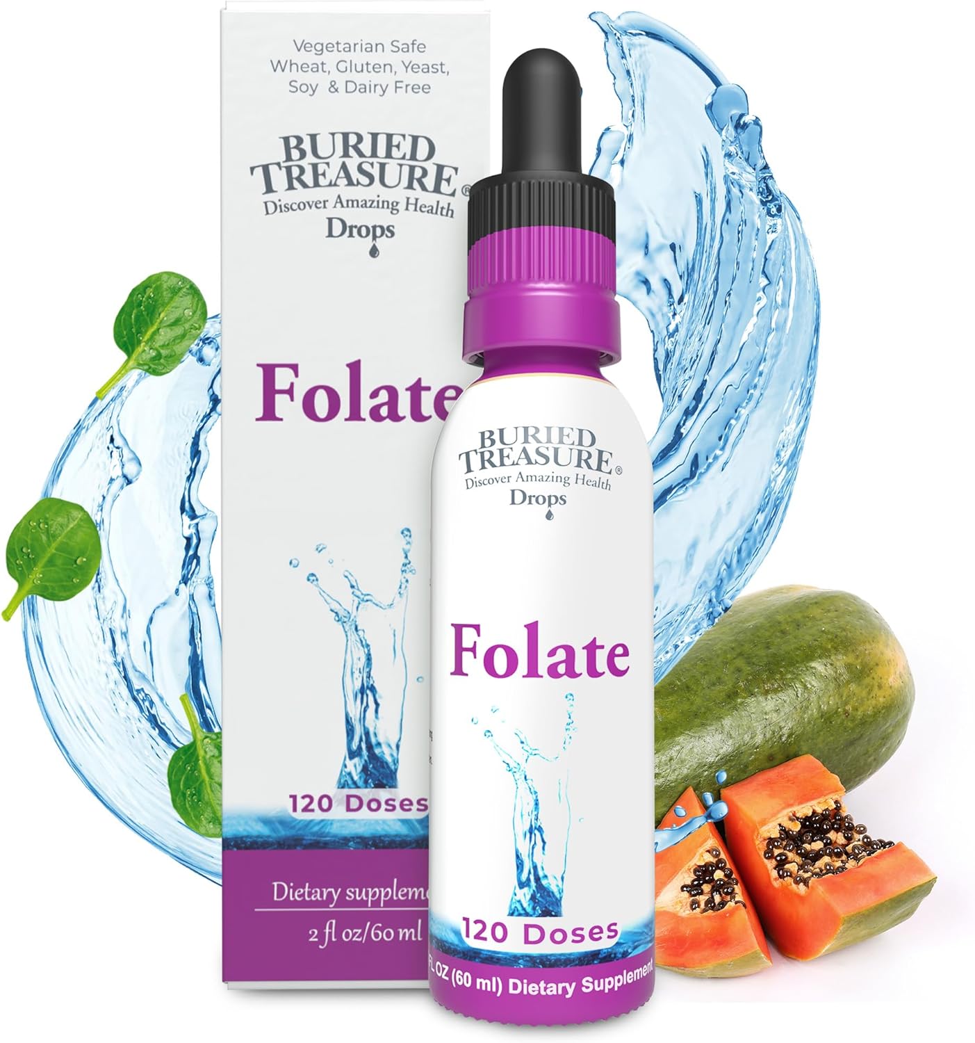 Buried Treasure Folate Drops 60 мл