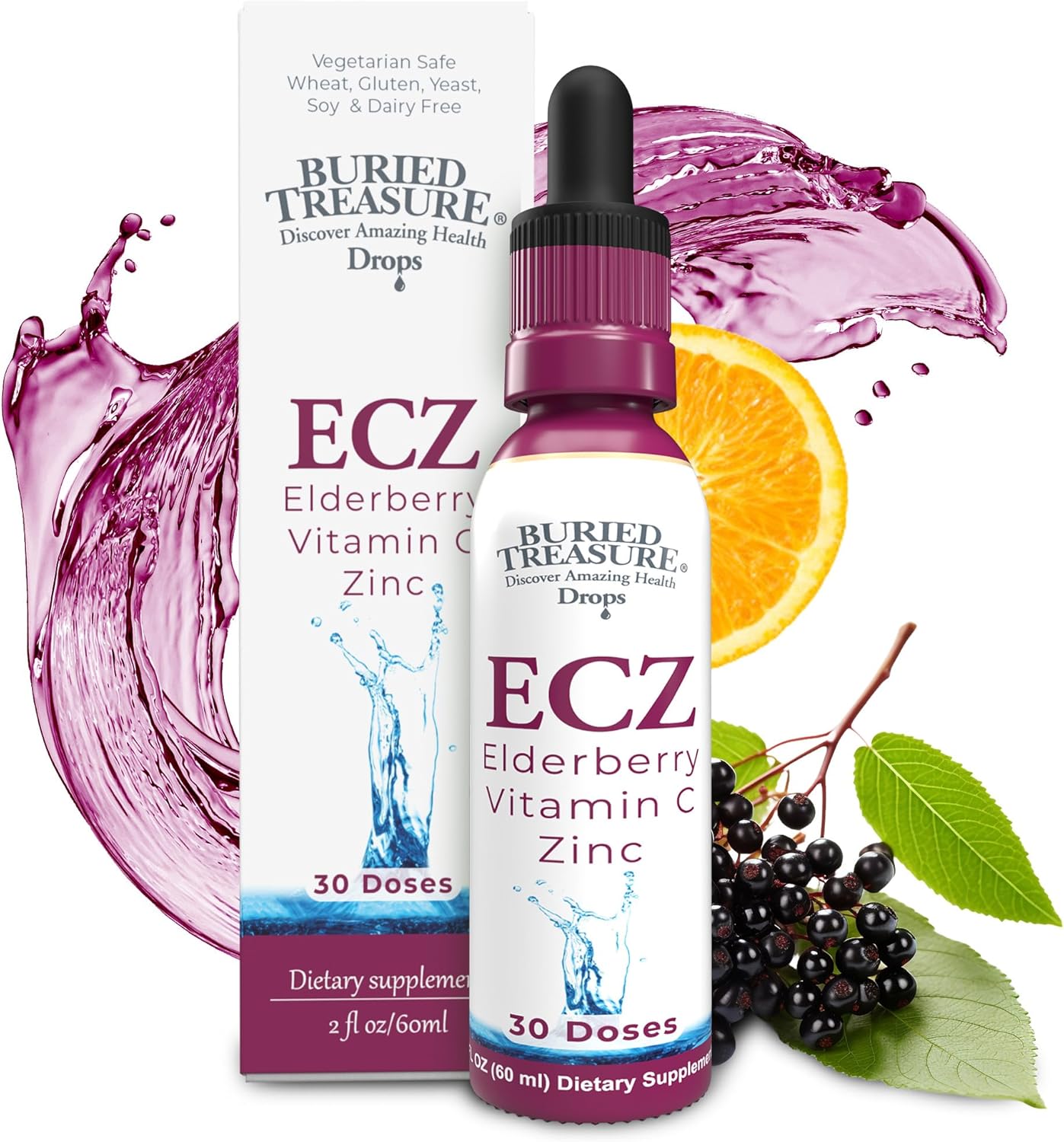 Buried Treasure ECZ Immune Drops 60 мл