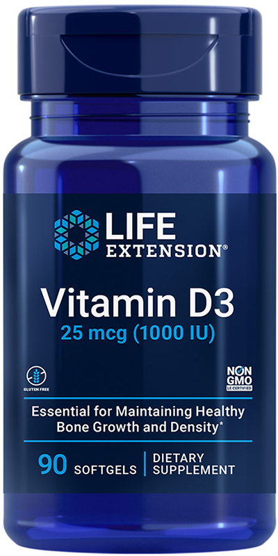 Life Extension Vitamin D3 1000IU 90 капс