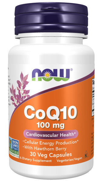 NOW CoQ10 100 mg. 30 капс