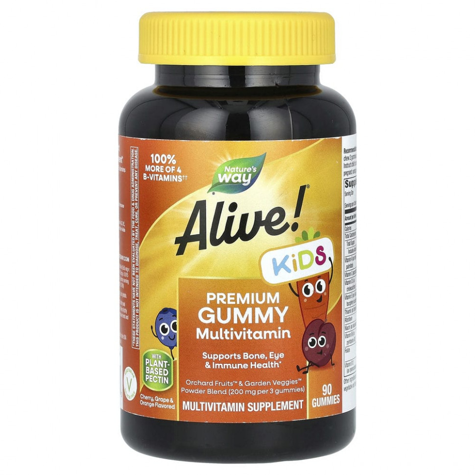 Alive! Premium Kids Multivitamin Gummy 90 жев.марм
