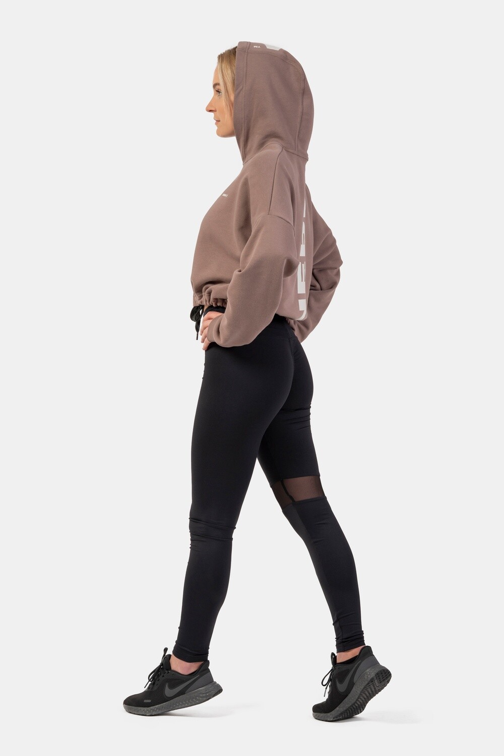 Худи LOOSE FIT CROP HOODIE ICONIC 421