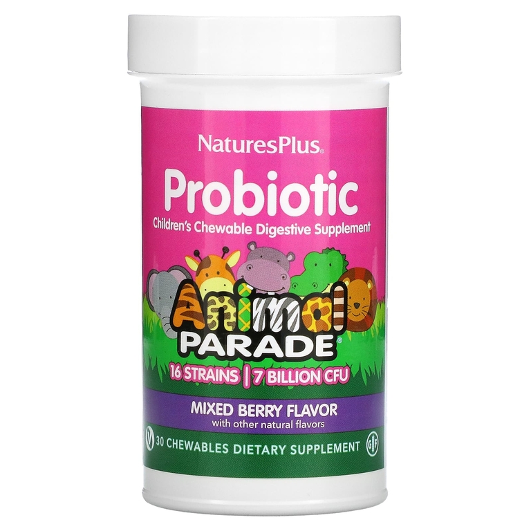 NaturesPlus Probiotic Animal Parade 30 таб.