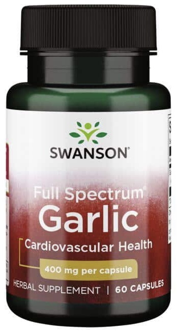 Swanson Full Spectrum Garlic 400 mg (60 капс)