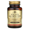 Solgar Folate 666 MCG DFE (Metafolin 400 MCG) 100 табл.
