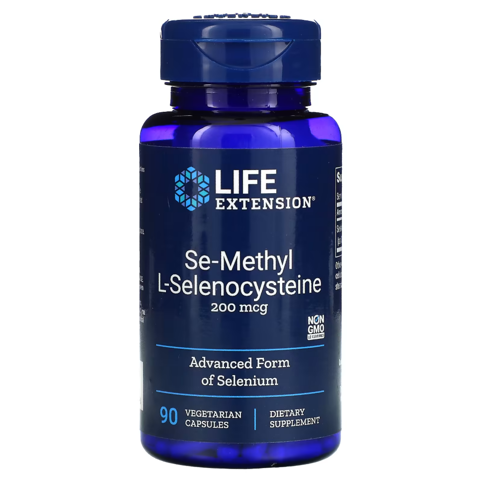 Life Extension Se-Methyl L-Selenocysteine 200 mcg 90 капс