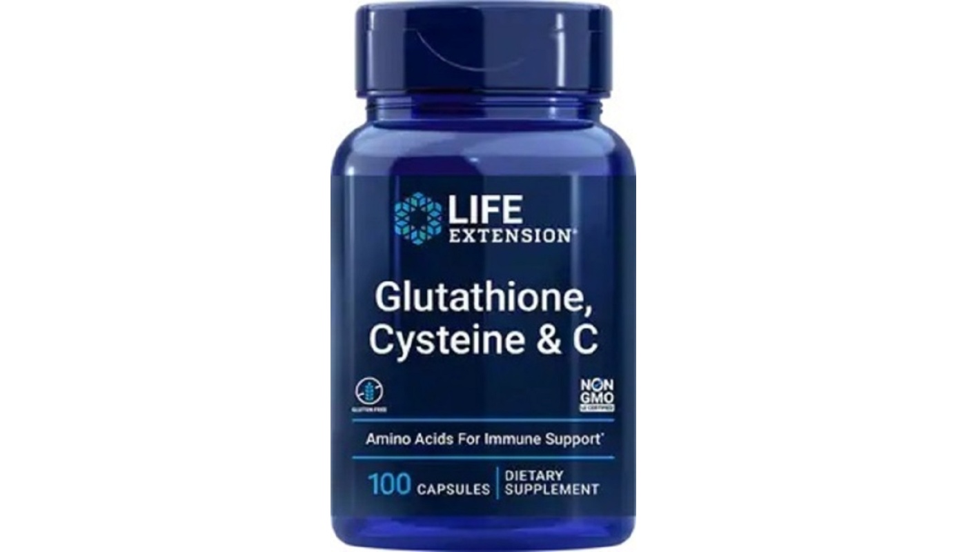 Life Extension Glutathione Cysteine&C 100 капс