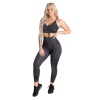 High waist leggings леггинсы серые 111014-896