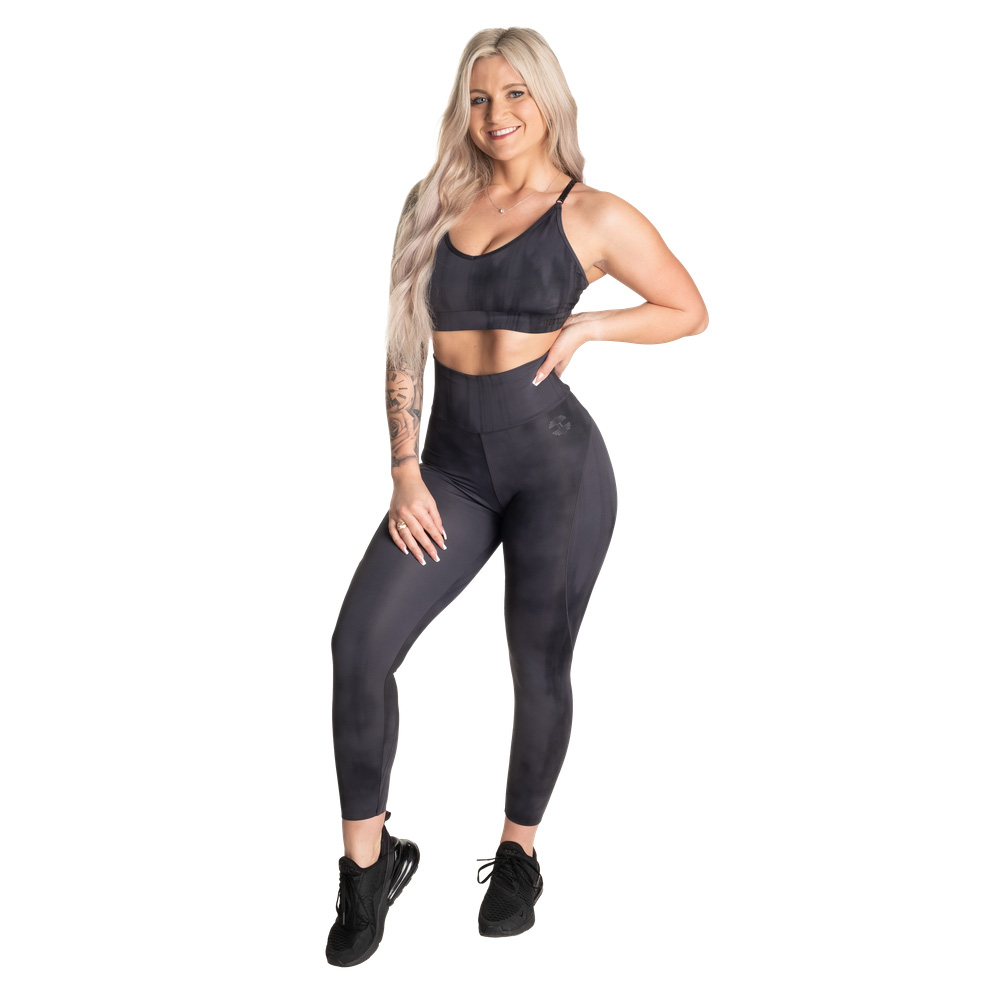 High waist leggings леггинсы серые 111014-896