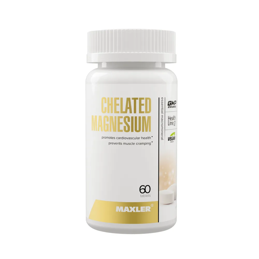 Maxler Chelated Magnesium 60 таб