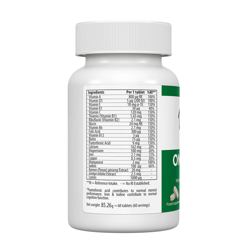 UltraVit One Daily 50+ 60 таб.