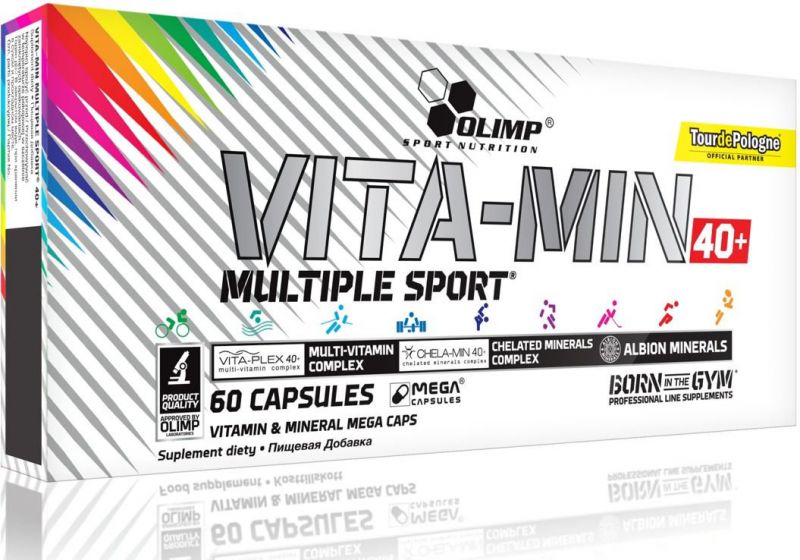 Olimp Vita-min multiple Sport 40+ 60 капс