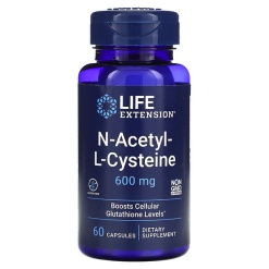 Life Extension N-Acetyl-L-Cysteine 600mg. 60 капс