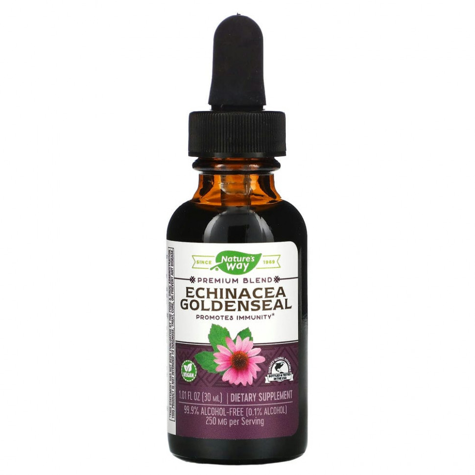 Nature's Way Echinacea Goldenseal 30мл