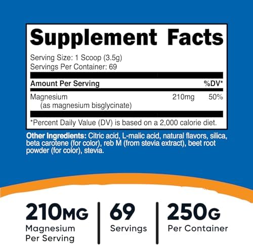 Nutricost Magnesium Glycinate 250 гр