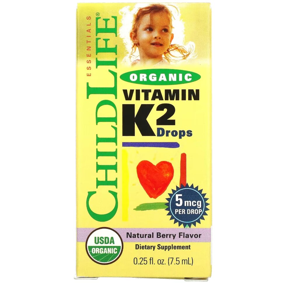 ChildLife Organic Vitamin K2 7,5 мл