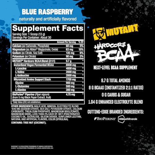 Mutant BCAA Hardcore 390 гр