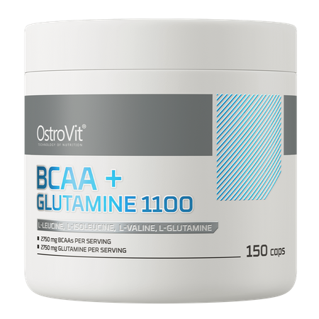 Ostrovit BCAA + Glutamine 5500 mg 150 капс