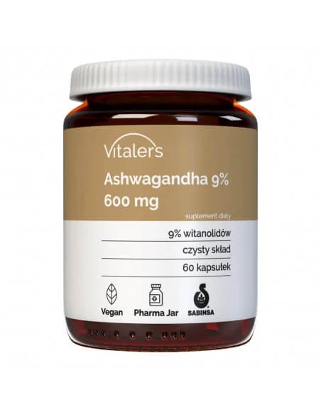 Vitalars Ashwagandha 600mg 60 капс