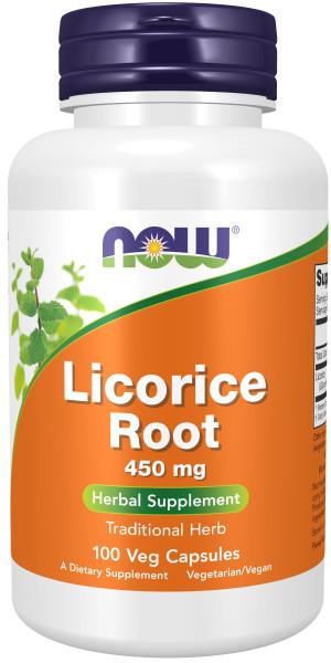NOW Licorice Root 450 mg. (100 капс)