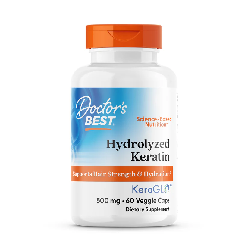 Doctor's Best Hydrolyzed Keratin 500mg 60 капс