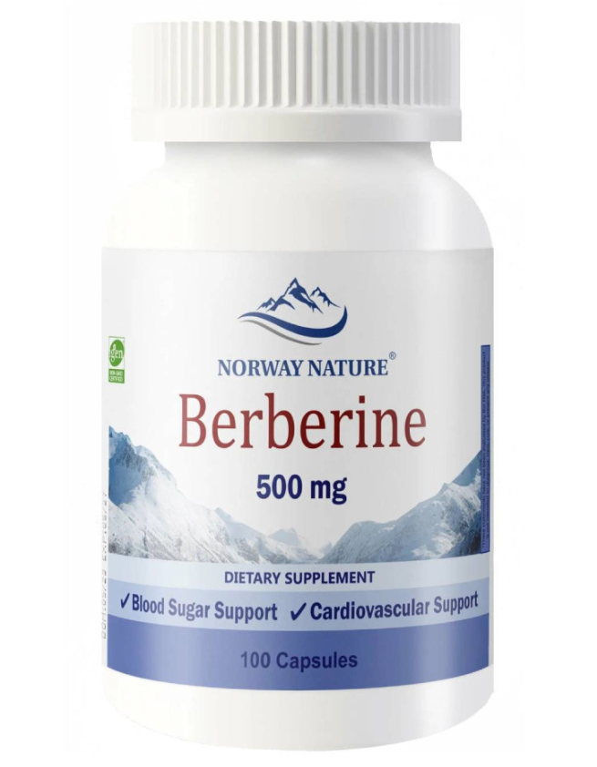 Norway Nature Berberine 500 mg 100 капс