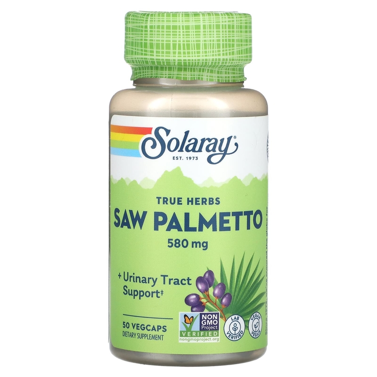 Solaray Saw Palmetto Berry 580mg 50 капс