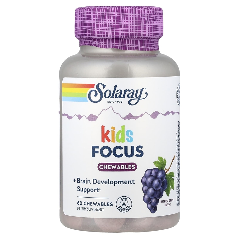 Solaray Focus for Children 60 пастилок