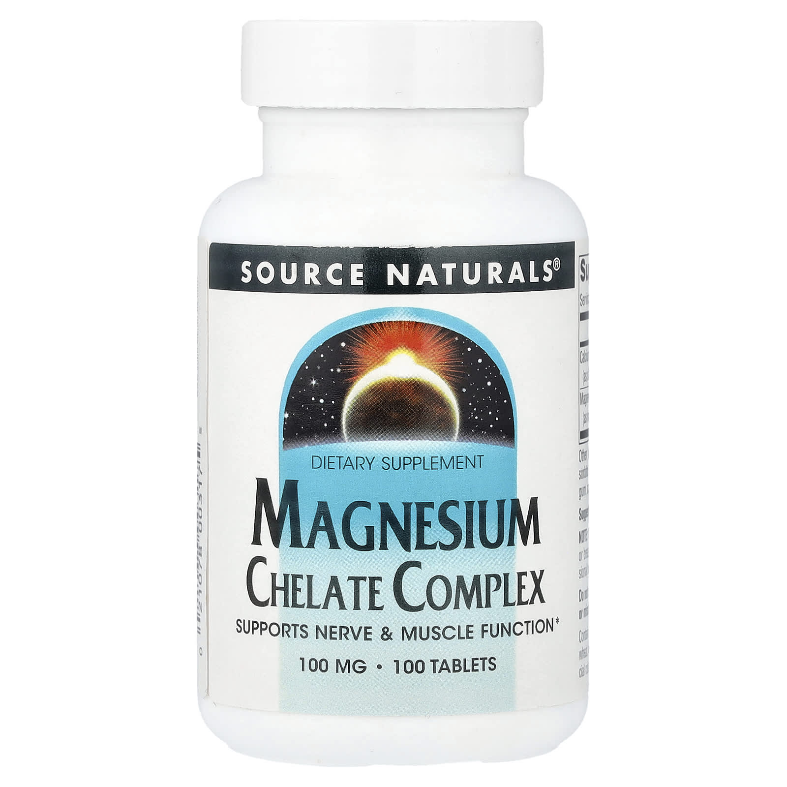 Source Naturals Magnesium Chelate Complex 100 таб