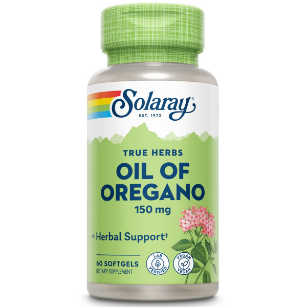 Solaray Oil of Oregano 60 гел капс