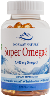 Norway Nature Super Omega-350 EPA 250 DHA 120 капс