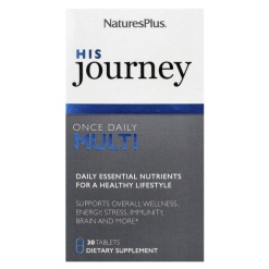NaturesPlus His Journey Once Daily Multi 30 таблеток