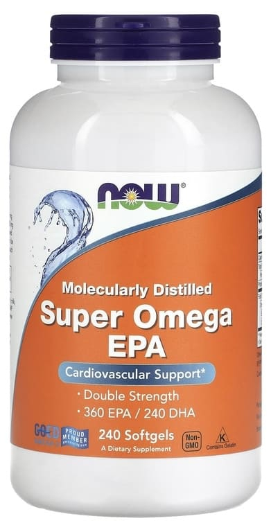 NOW Super Omega EPA 1200 mg 240 гел.капс