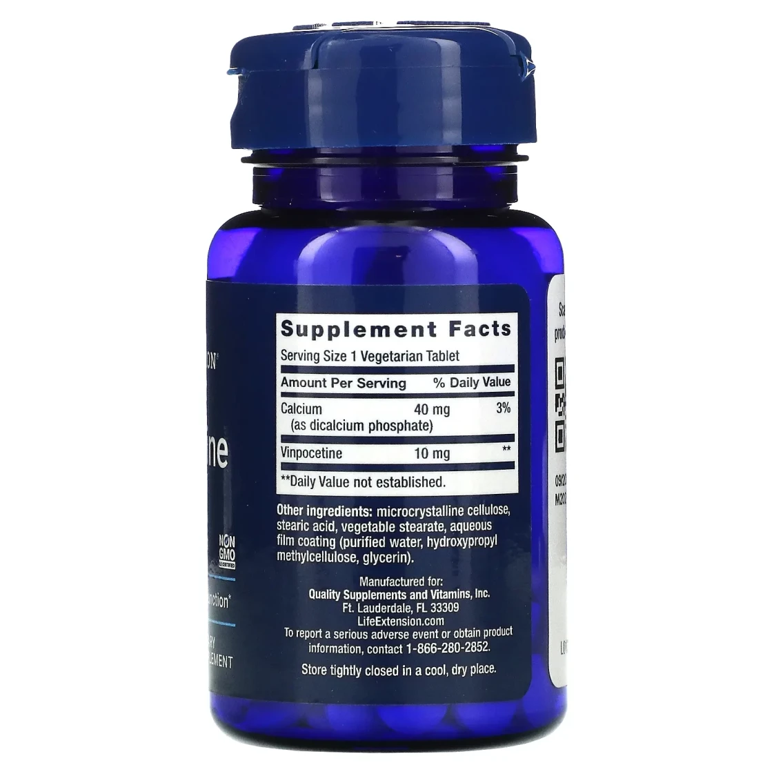 Life Extension Vinpocetine 10 mg 100 таб