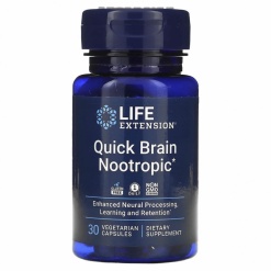 Life Extension Quick Brain Nootropic 30 капс