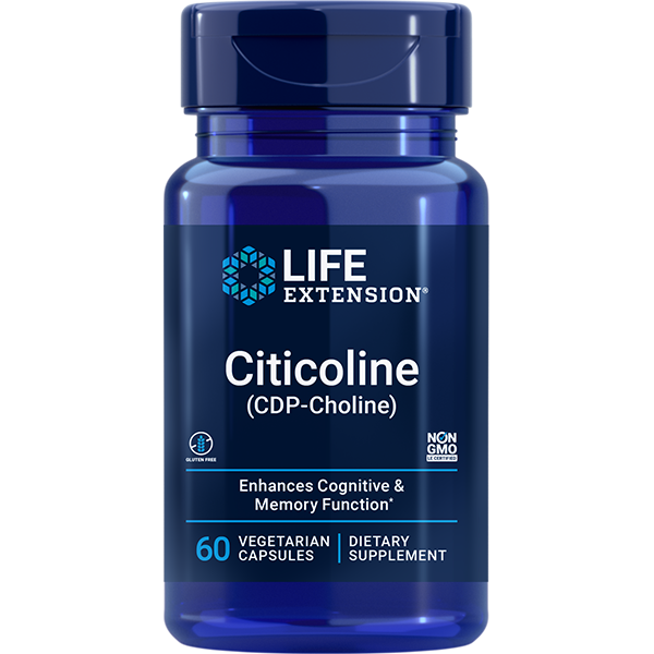 Life Extension Citicoline (CDP-Choline) 60 капс
