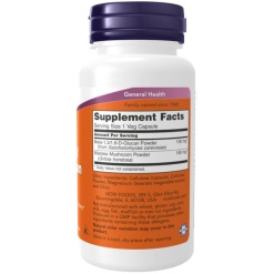NOW Beta-1,3/1,6-D-Glucan (100 мг) 90 капсул