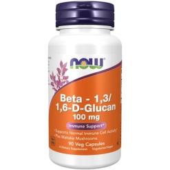 NOW Beta-1,3/1,6-D-Glucan (100 мг) 90 капсул