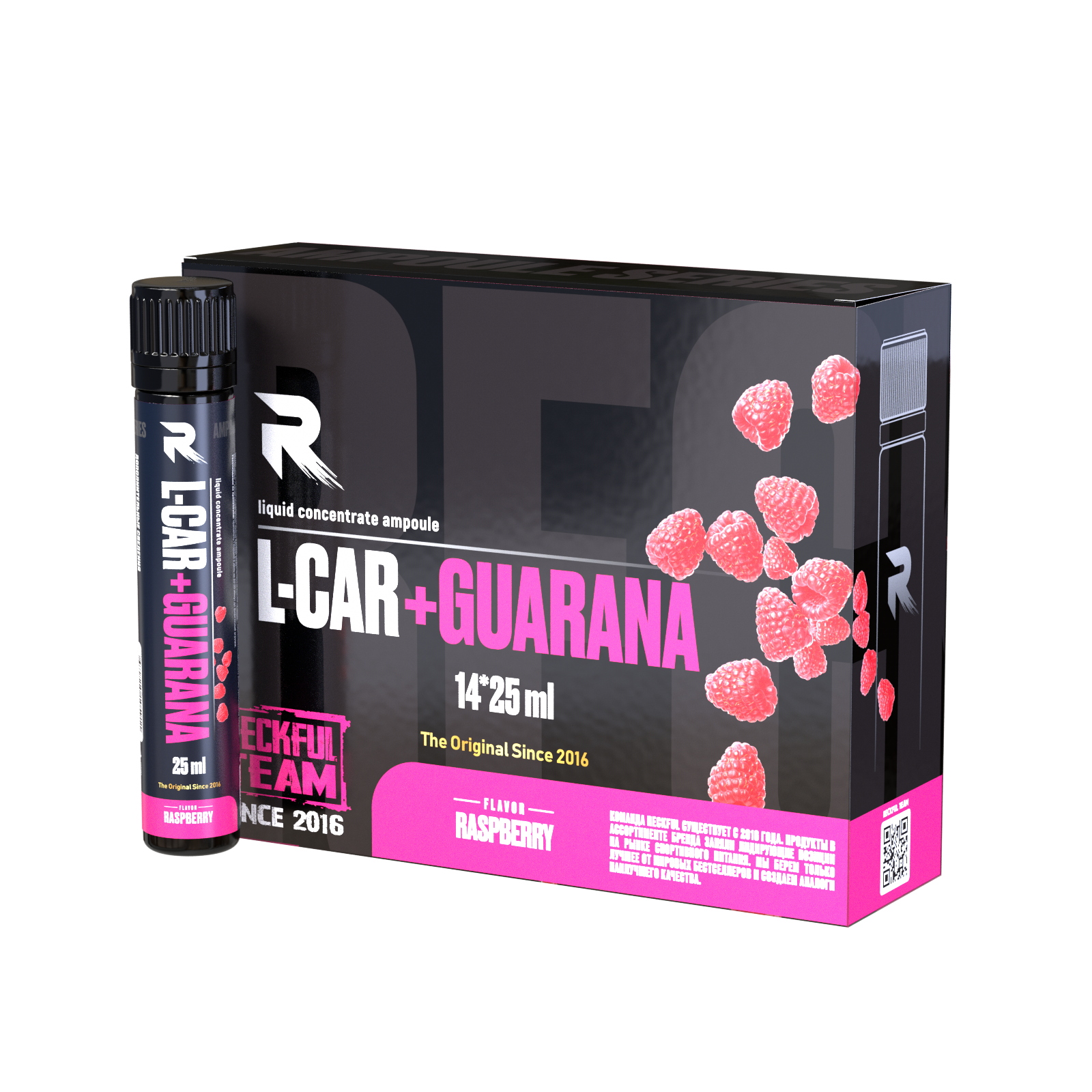 Reckful L-Carnitine+Guarana 4000mg 25 мл 14 шт