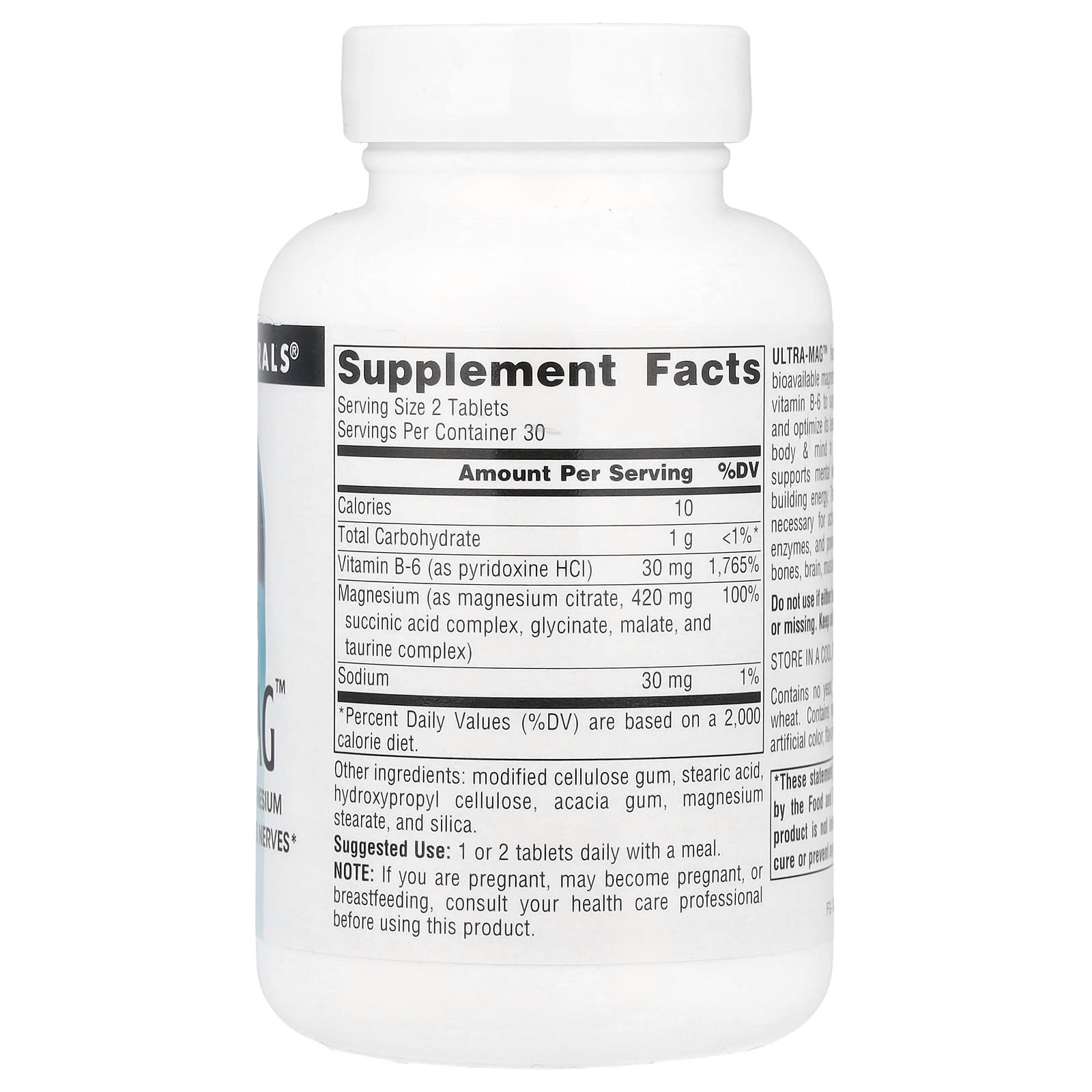 Source Naturals Ultra-Mag 60 таб