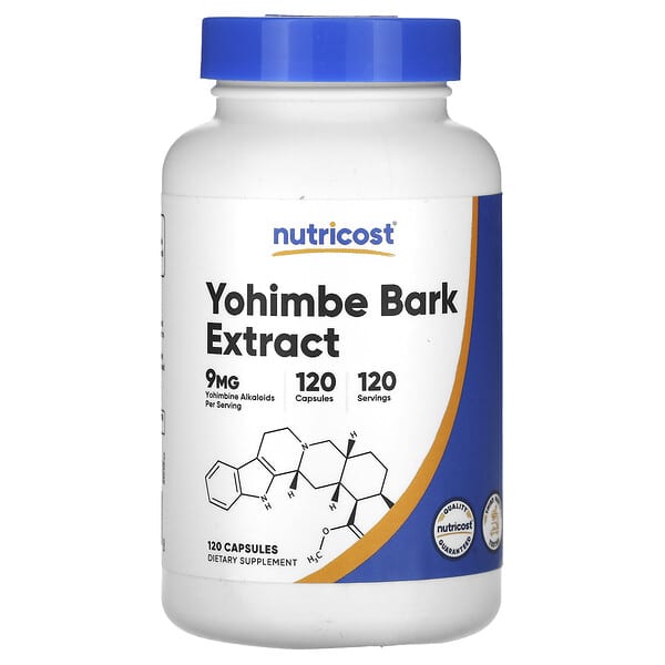 Nutricost Yohimbine 9mg 120 капс