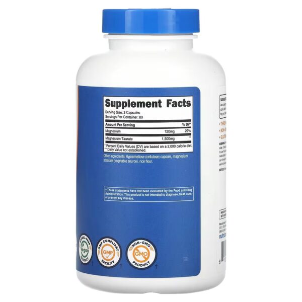 Nutricost Magnesium Taurate 240 капс