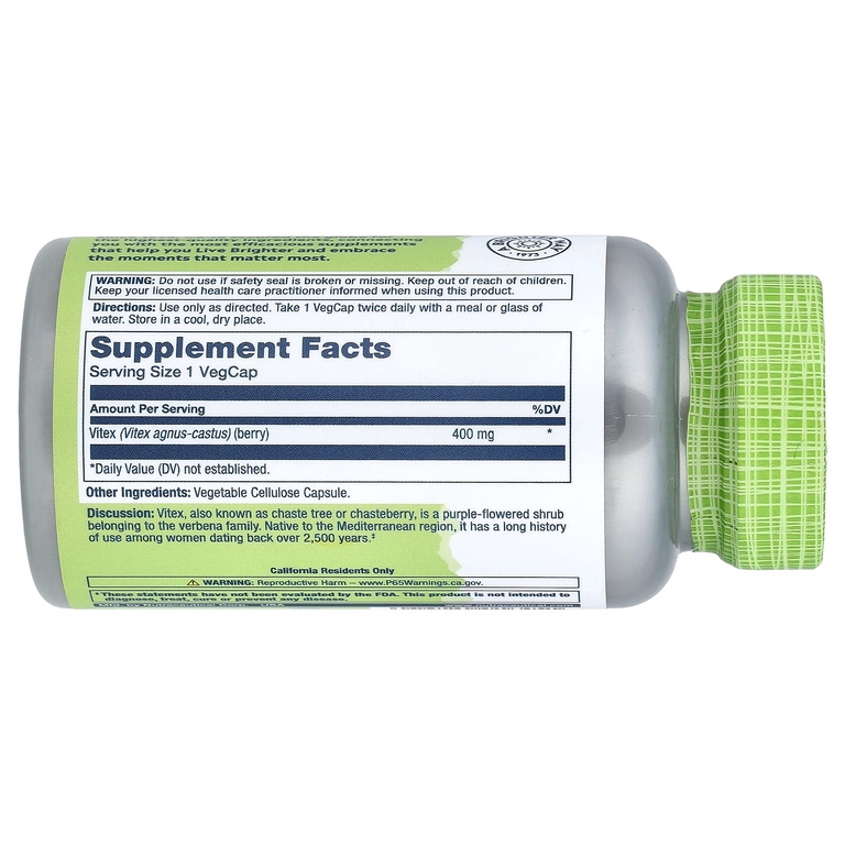 Solaray Vitex Berry 100 капс