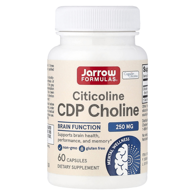 Jarrow Formula Citicoline CDP Choline 60 капс