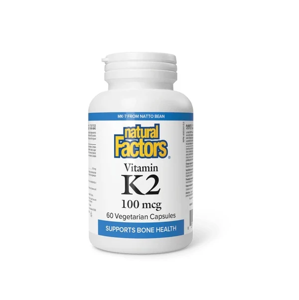 Natural Factors Vitamin K2 100mcg 60 капс