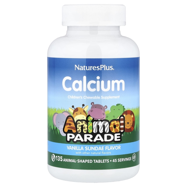NaturesPlus Calcium Кальций для детей 135 таб