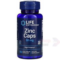Life Extension Цинк Zinc Caps 50mg 90 капс